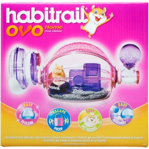 Habitrail OVO Hamster Home, Pink