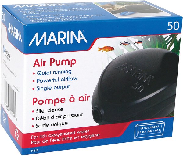 TETRA Whisper UL Air Pump for Aquariums, Size 010 