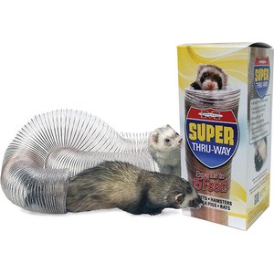 Marshall Super Thru-Way Small Animal Tunnel Toy, 11.75-in