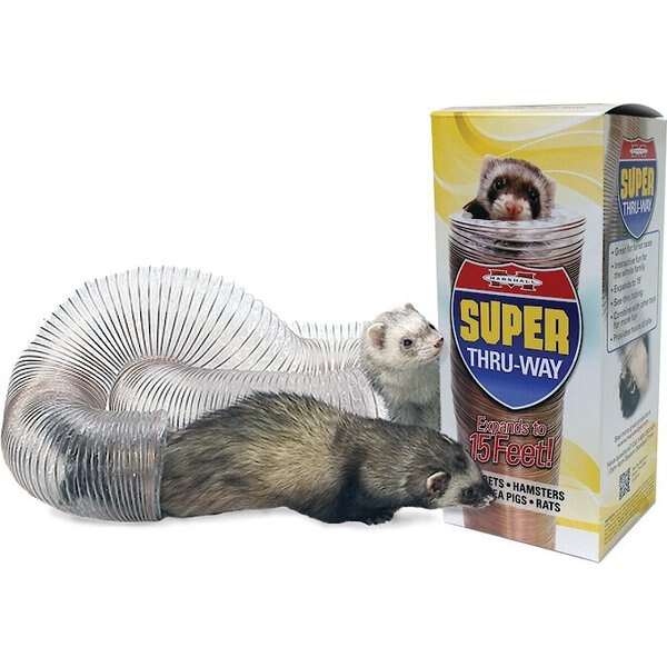 Marshall Pet Ferret Hamster Guinea Pig Rat Super Thru Way Tunnel  Tube 15 feet 