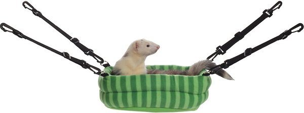 Marshall 2-in-1 Hanging Ferret Bed, Green slide 1 of 4