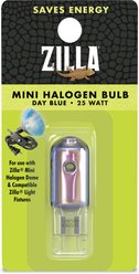 Zilla Light & Heat Mini Halogen Bulb for Reptile Terrariums, Day Blue, 25 Watts