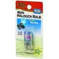 Zilla Light & Heat Mini Halogen Bulb for Reptile Terrariums, Day Blue, 25 Watts