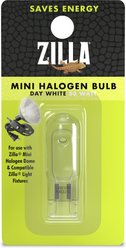 Zilla Light & Heat Mini Halogen Bulb for Reptile Terrariums, Day White, 50 Watts