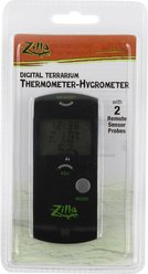 Zilla Thermometer-Hygrometer for Reptile Terrariums, Digital