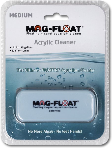 Mag-Float Acrylic Floating Magnetic Aquarium Cleaner, Medium slide 1 of 3