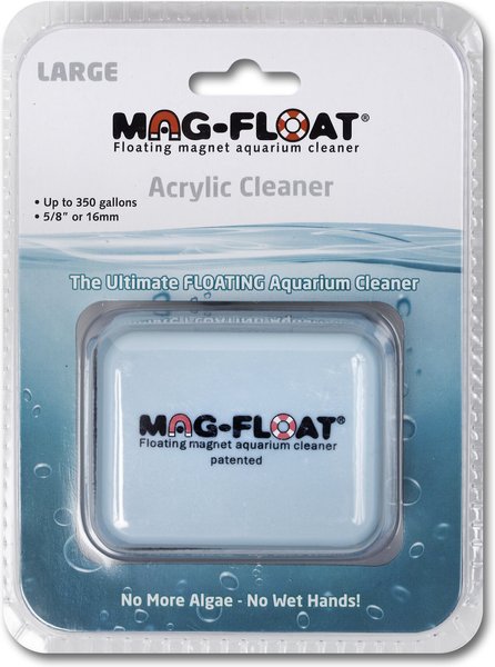 Mag-Float Glass, Acrylic & Plastic Floating Magnetic Aquarium Cleaner