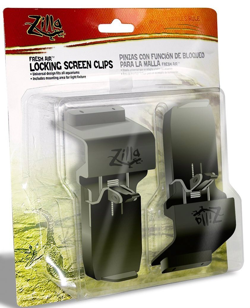 ZILLA Fresh Air Locking Screen Clips for Terrariums reviews