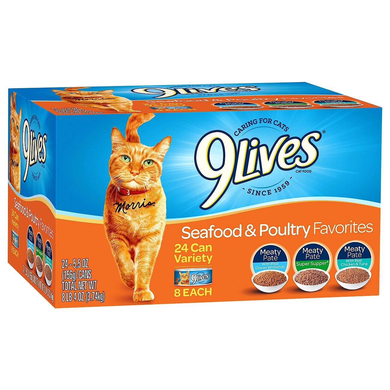 Nine lives 2025 cat food reviews