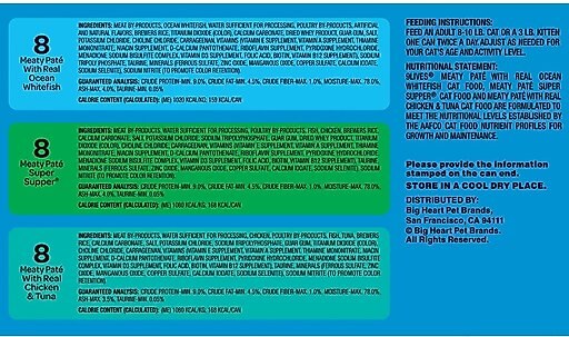 9 Lives Seafood & Poultry Favorites Variety Pack Canned Cat Food, 5.5-oz, case of 24