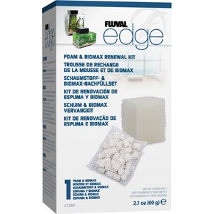 Fluval Edge Foam & Biomax Renewal Kit, 1 Count