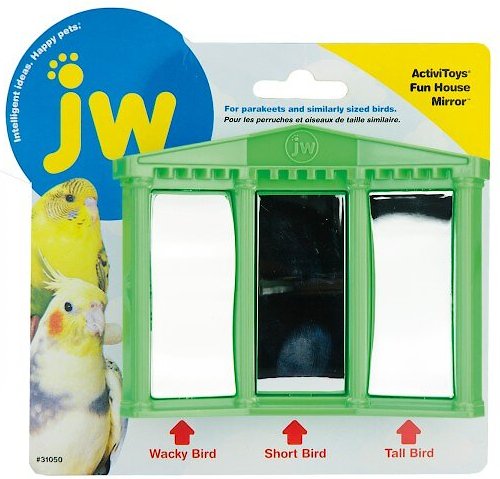 JW Pet Activitoy Birdie House of Mirrors Toy, Small/Medium slide 1 of 3