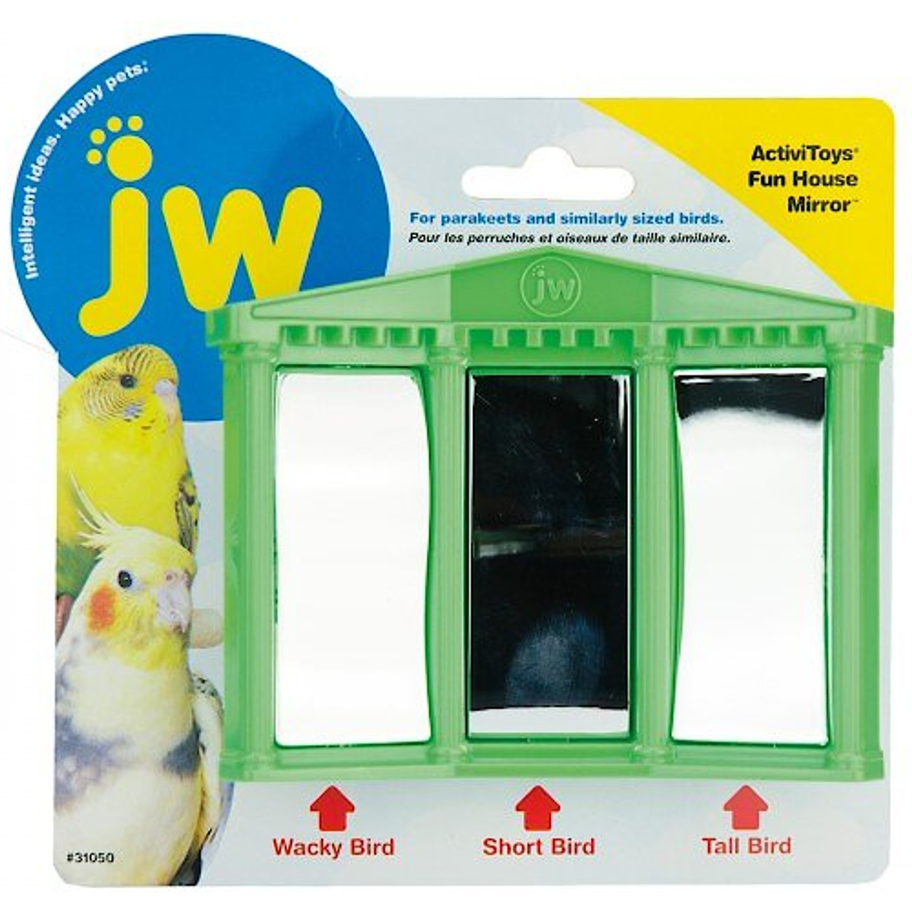 JW PET Activitoy Birdie House of Mirrors Toy, Small/Medium