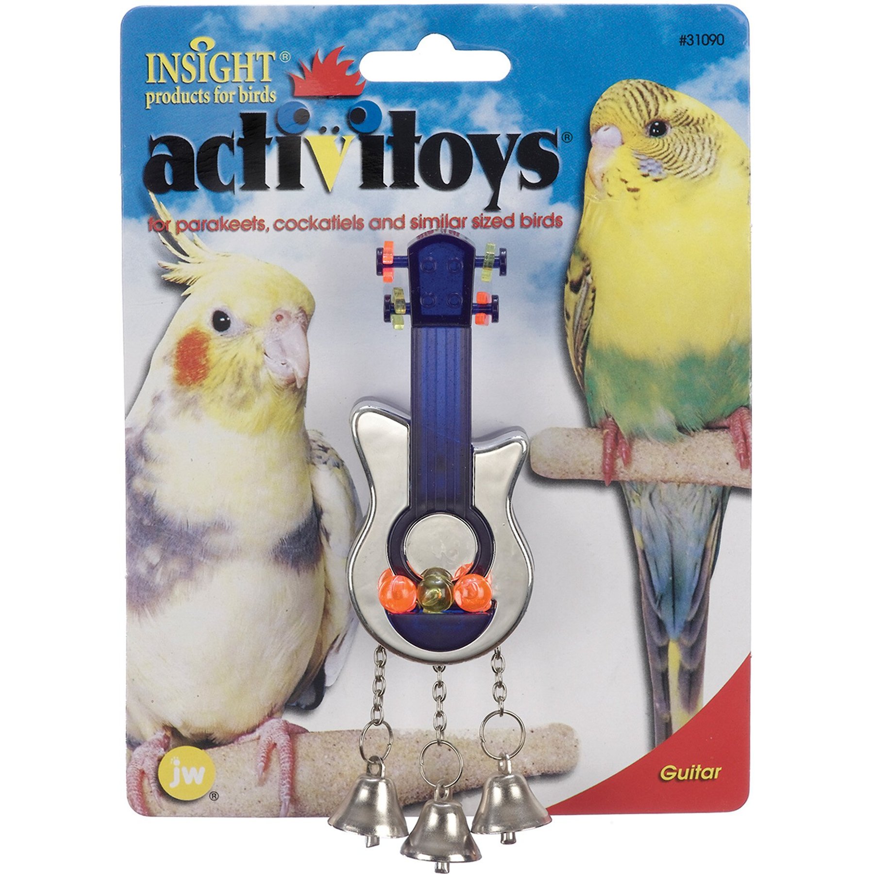 JW Pet Activitoy Birdie Guitar Toy