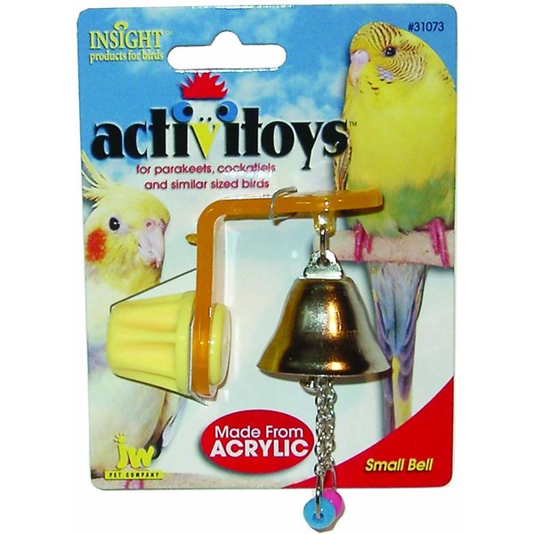 JW PET Activitoy Birdie Disco Ball Toy, Small/Medium 