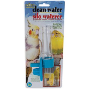 JW Pet Clean Water Silo Bird Waterer, Regular