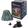 Hydor H2ShOw Volcano Bubble Maker Kit for Aquariums, Red