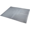 Petlinks Purrfect Paws Cat Litter Mat, Large, Gray