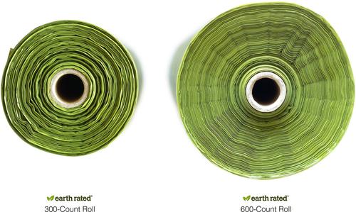 Show full view: Earth Rated Dog Poop Bags, Thick Grab & Go Single Roll, Lavender Scented, 600 Bags slide 2 of 9