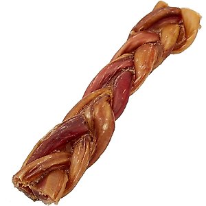 Bones & Chews Braided Bully Stick 6" Dog Treats, 1 count