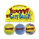 Yeowww! Catnip My Cats Balls Cat Toy, 3 count