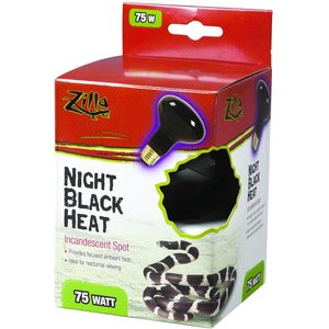 Zilla Night Black Heat Incandescent Spot Reptile Bulb, 150-watt