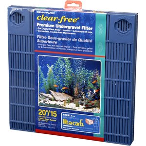 Penn-Plax Premium Underground Aquarium Filter, 20-gal