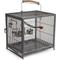 Show in main carousel: MidWest Poquito Avian Hotel Travel Carrier Bird Cage, Platinum slide 1 of 4