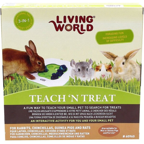 Living World Wheel Delights Carrot, Tomato & Herb Small Animal Treats