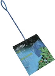 Marina Fine Blue Nylon Net with Handle, 6-in