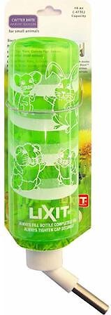 Lixit Critter Brites Guinea Pig Water Bottle, Color Varies, 16-oz bottle slide 1 of 3