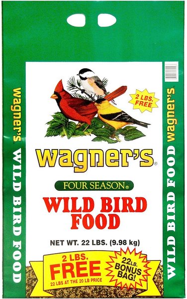 Wagner's Four Season Wild Bird Food, 22-lb bag slide 1 of 6