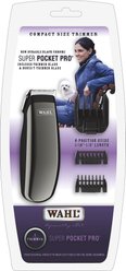 Wahl Super Pocket Pro Pet Trimmer, Black Chrome