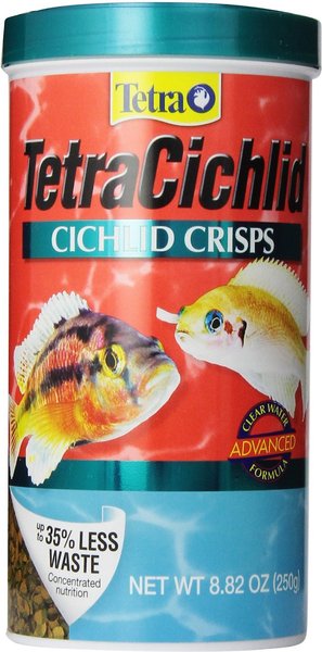 Tetra Cichlid Crisps Fish Food, 8.82-oz jar slide 1 of 6