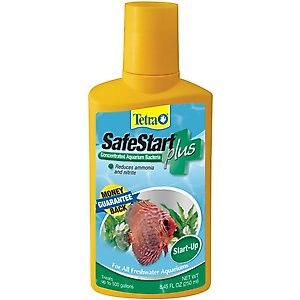Tetra SafeStart Plus for Freshwater Aquariums, 8.45-oz bottle