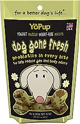 YoPup Dog Gone Fresh Biscuits Dog Treats, 7-oz bag