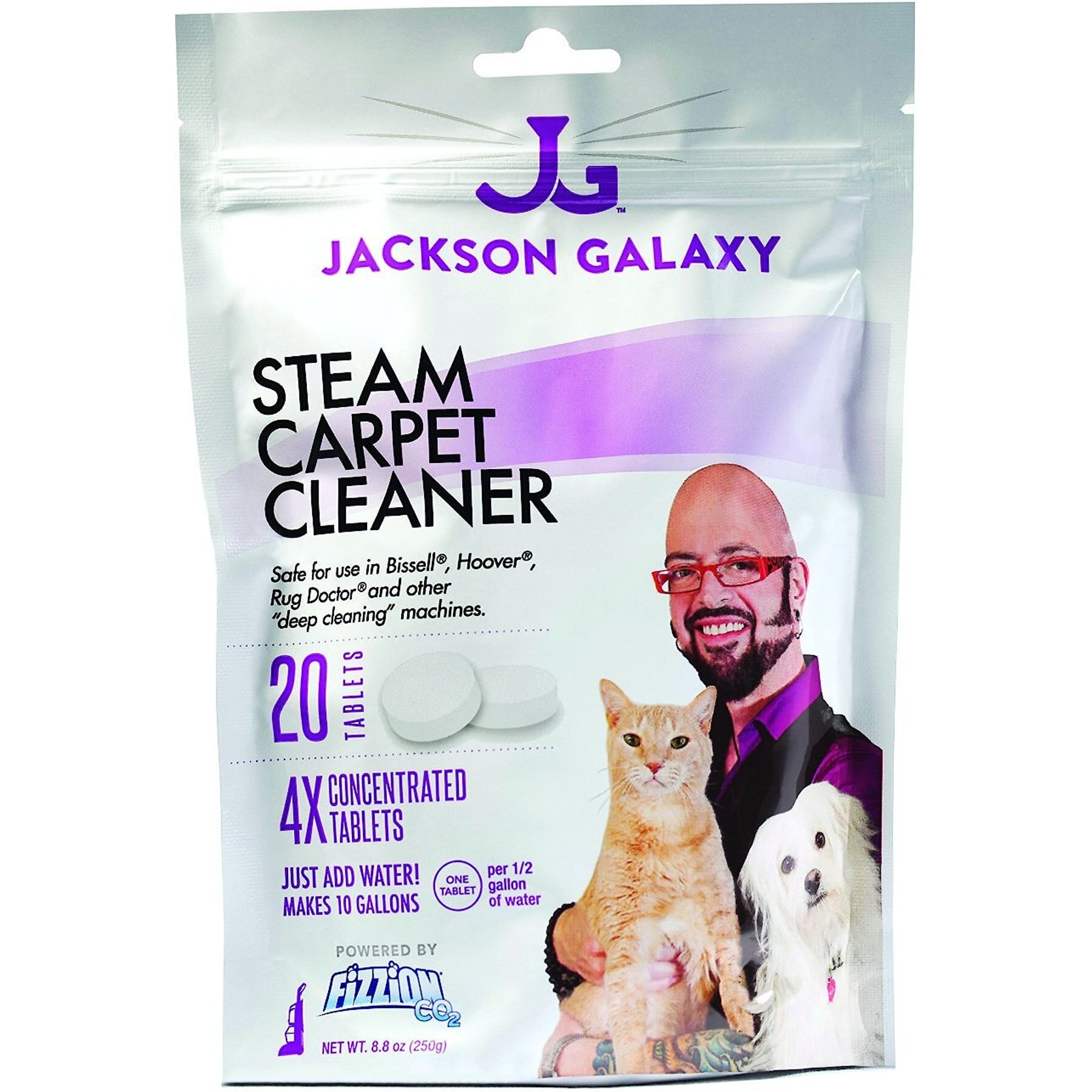 Jackson Galaxy Solutions Steam Carpet Cleaner Tablets