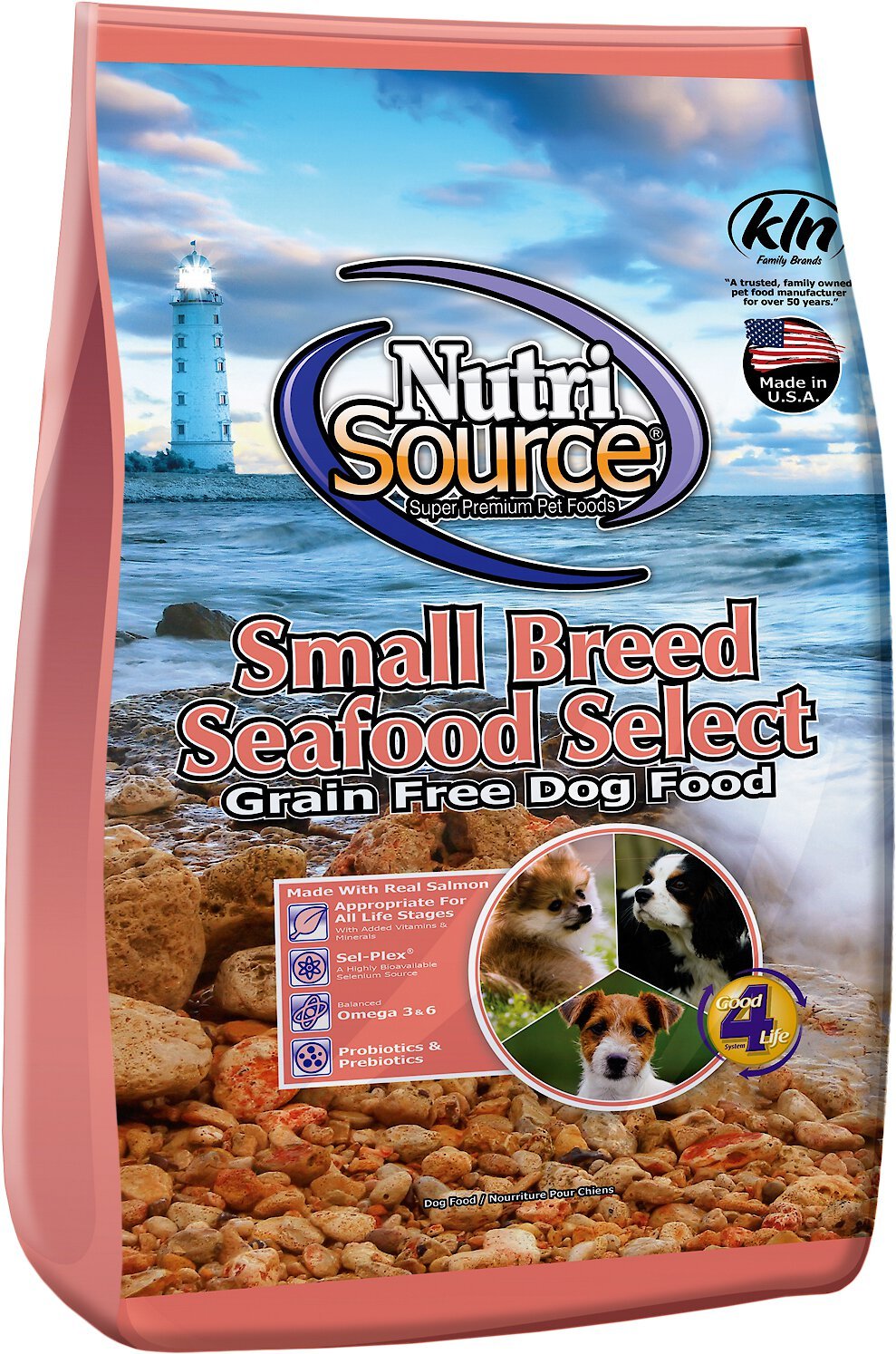 Nutrisource seafood select discount dog food reviews