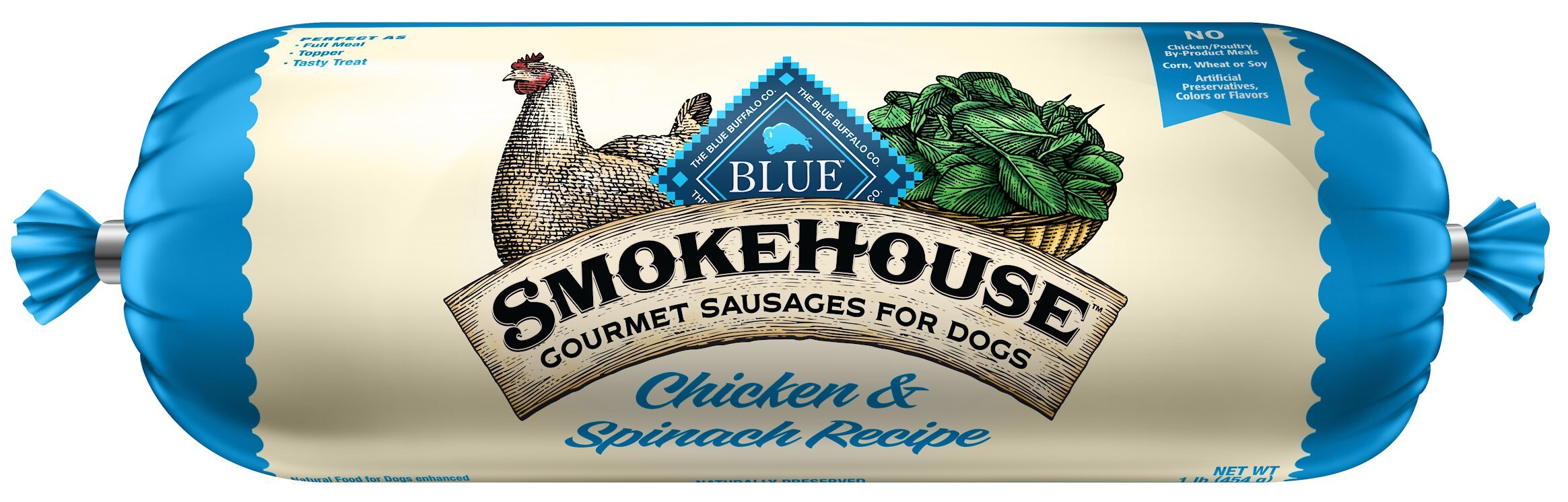 Blue smokehouse gourmet hot sale sausages for dogs