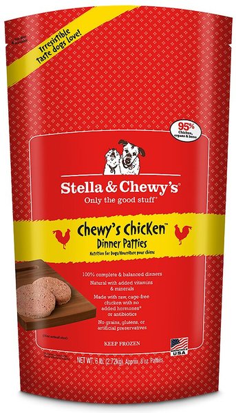 Stella chewy's frozen outlet patties