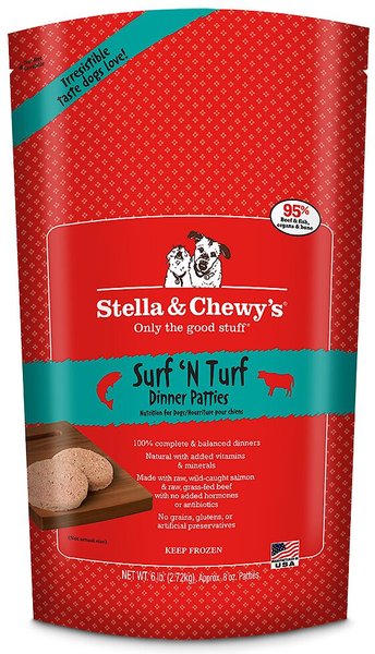 Stella and clearance chewy raw patties