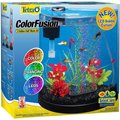 Tetra ColorFusion Half Moon Aquarium Kit, 3-gal