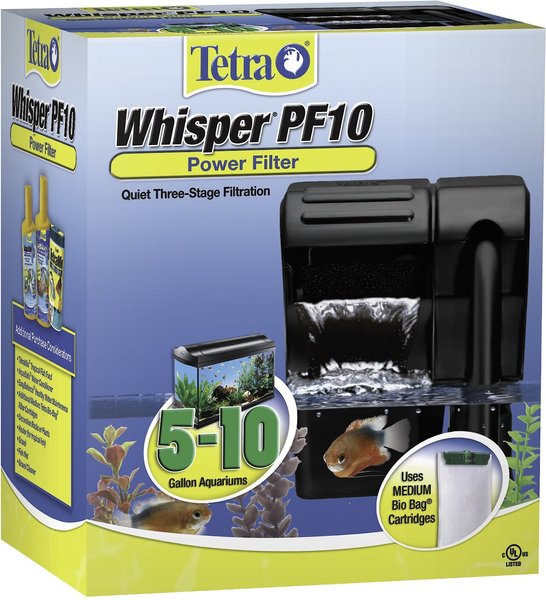 Tetra Whisper Aquarium Power Filter, 5-10 gal slide 1 of 6