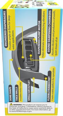 Show full view: Tetra Whisper UL Air Pump for Aquariums, Size 010 slide 2 of 9