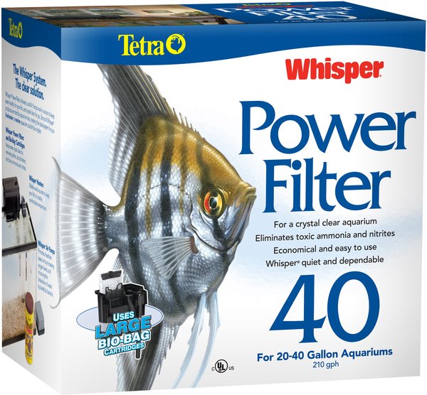 Tetra Whisper Aquarium Air Pump for 20 gallon Aquariums