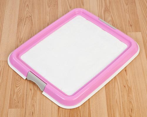 Show full view: IRIS Dog & Puppy Training Pad Holder, Pink slide 4 of 9
