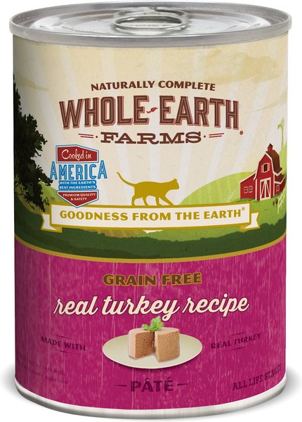 Whole earth farms canned cat clearance food