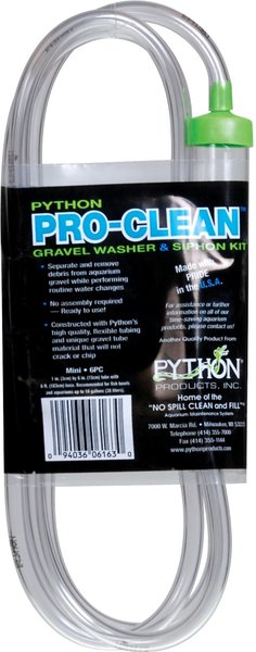 Python Pro-Clean Gravel Washer & Siphon Kit for Aquariums, Mini slide 1 of 3