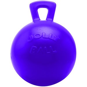 Horsemen's Pride Jolly Ball Horse Toy, Purple, 10-in