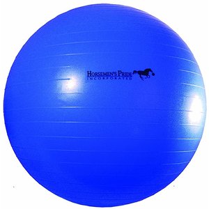 Horsemen's Pride Mega Ball Horse Toy, Blue, 30-in